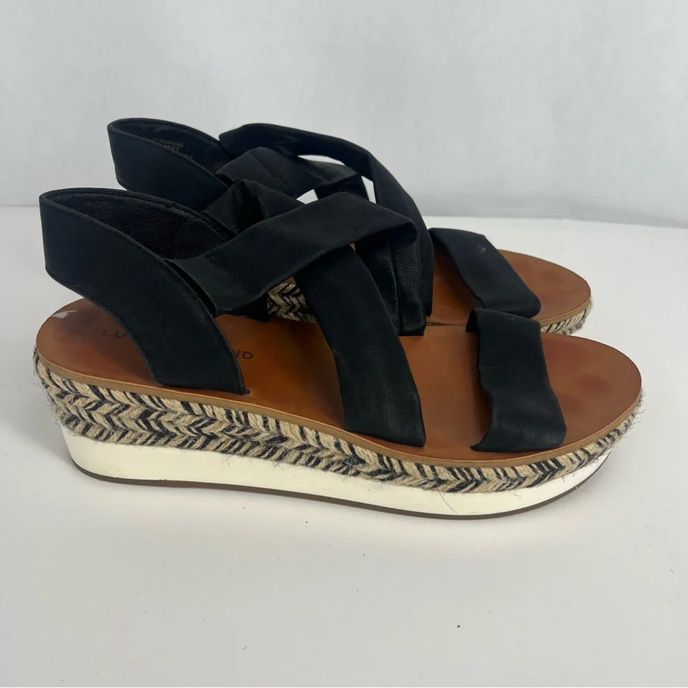 Lucky Brand | 9.5 black sandals